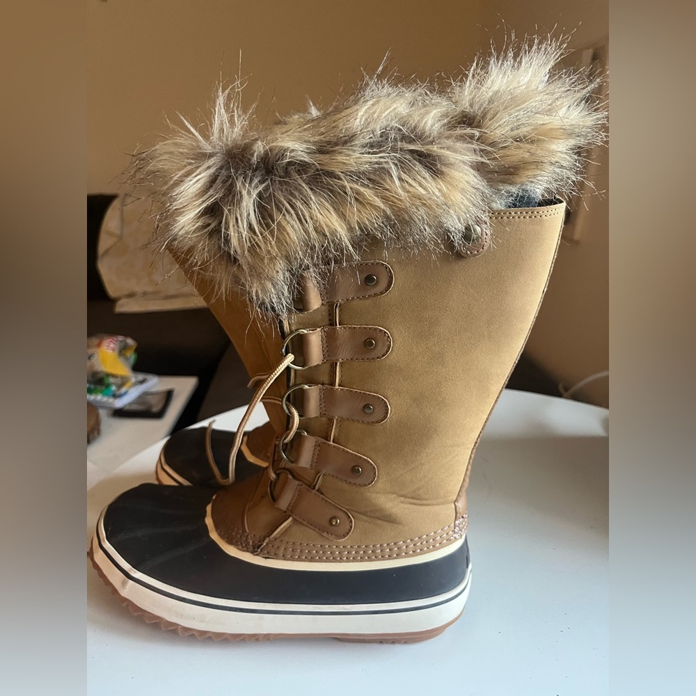 Faux Fur Lined Winter Boots